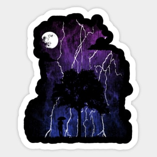 Electric Storm Sticker